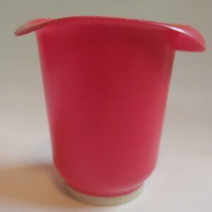 Vintage ART DEIER DESIGN 1L Pitcher Made in West Germany BRIGHT RED